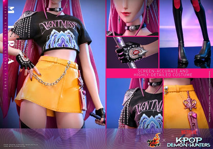 MIRA – KPOP DEMON HUNTERS – FIGURA ARTICULADA 1/6 28 CM (HOT TOYS)
