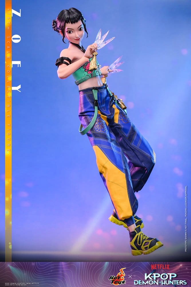 ZOEY – KPOP DEMON HUNTERS – FIGURA ARTICULADA 1/6 27 CM (HOT TOYS)