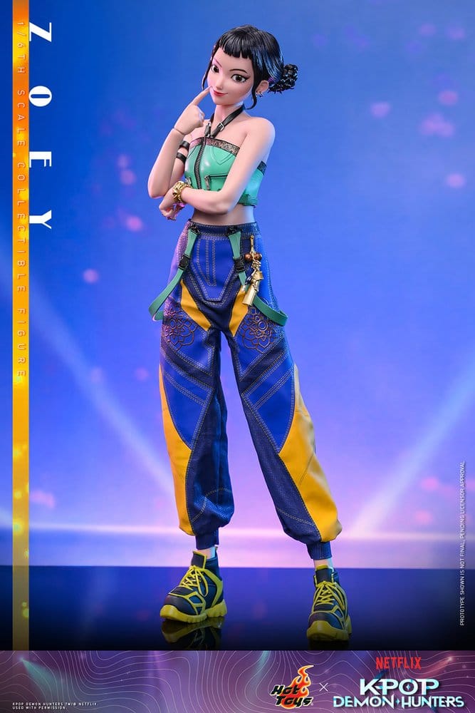ZOEY – KPOP DEMON HUNTERS – FIGURA ARTICULADA 1/6 27 CM (HOT TOYS)