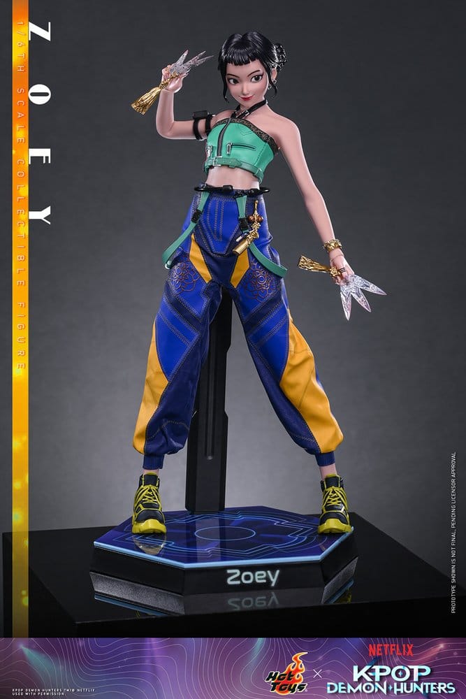 ZOEY – KPOP DEMON HUNTERS – FIGURA ARTICULADA 1/6 27 CM (HOT TOYS)