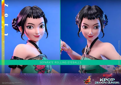 ZOEY – KPOP DEMON HUNTERS – FIGURA ARTICULADA 1/6 27 CM (HOT TOYS)