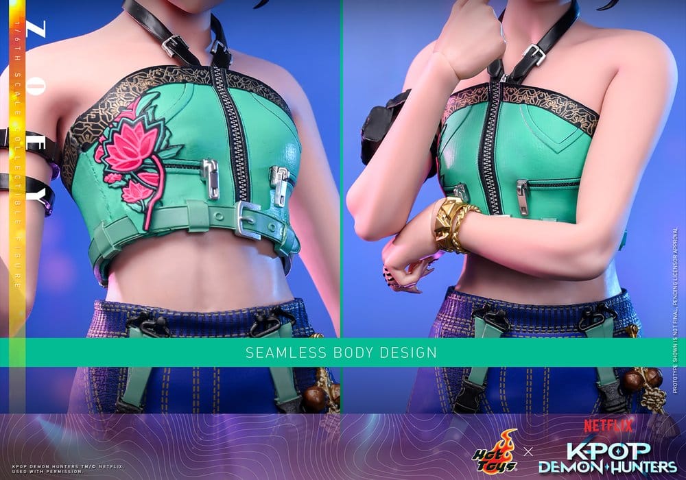 ZOEY – KPOP DEMON HUNTERS – FIGURA ARTICULADA 1/6 27 CM (HOT TOYS)