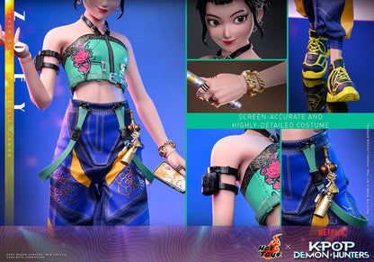 ZOEY – KPOP DEMON HUNTERS – FIGURA ARTICULADA 1/6 27 CM (HOT TOYS)