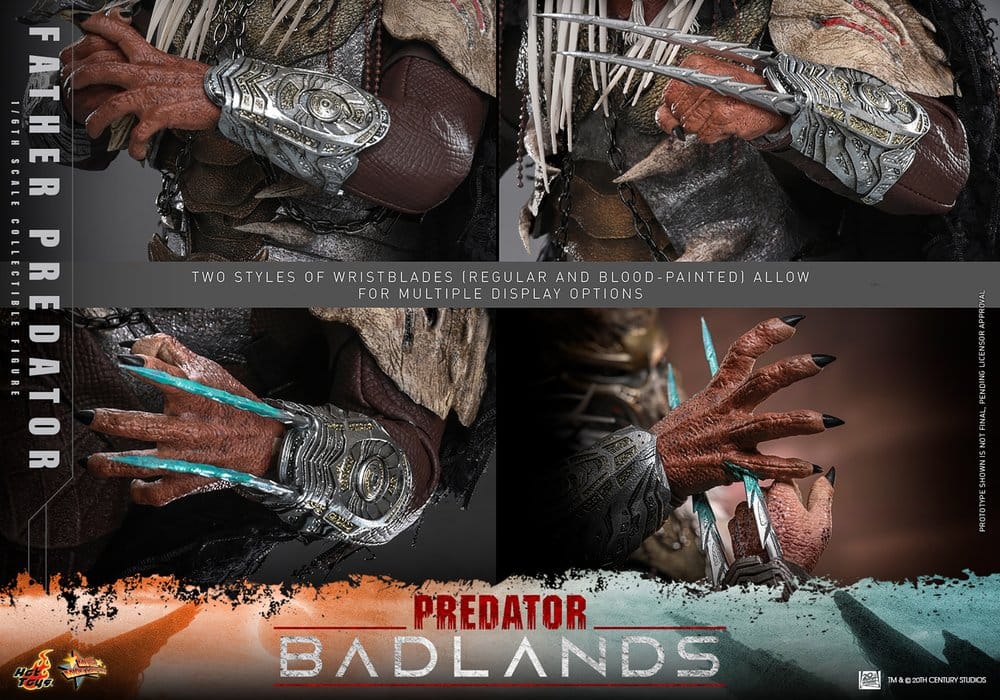 PREDATOR BADLANDS – FIGURA MOVIE MASTERPIECE 1/6 (HOT TOYS – PREDATOR) 36 CM