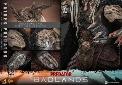 PREDATOR BADLANDS – FIGURA MOVIE MASTERPIECE 1/6 (HOT TOYS – PREDATOR) 36 CM