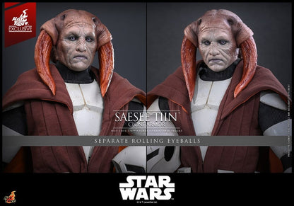 SAESEE TIIN CLONE ARMOR FIGURA 1/6 STAR WARS 32 CM HOT TOYS EXCLUSIVE