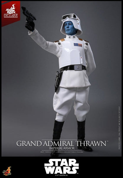 GRAND ADMIRAL THRAWN IMPERIAL ARMOR FIGURA 1/6 STAR WARS 32 CM HOT TOYS EXCLUSIVE