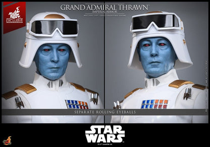 GRAND ADMIRAL THRAWN IMPERIAL ARMOR FIGURA 1/6 STAR WARS 32 CM HOT TOYS EXCLUSIVE