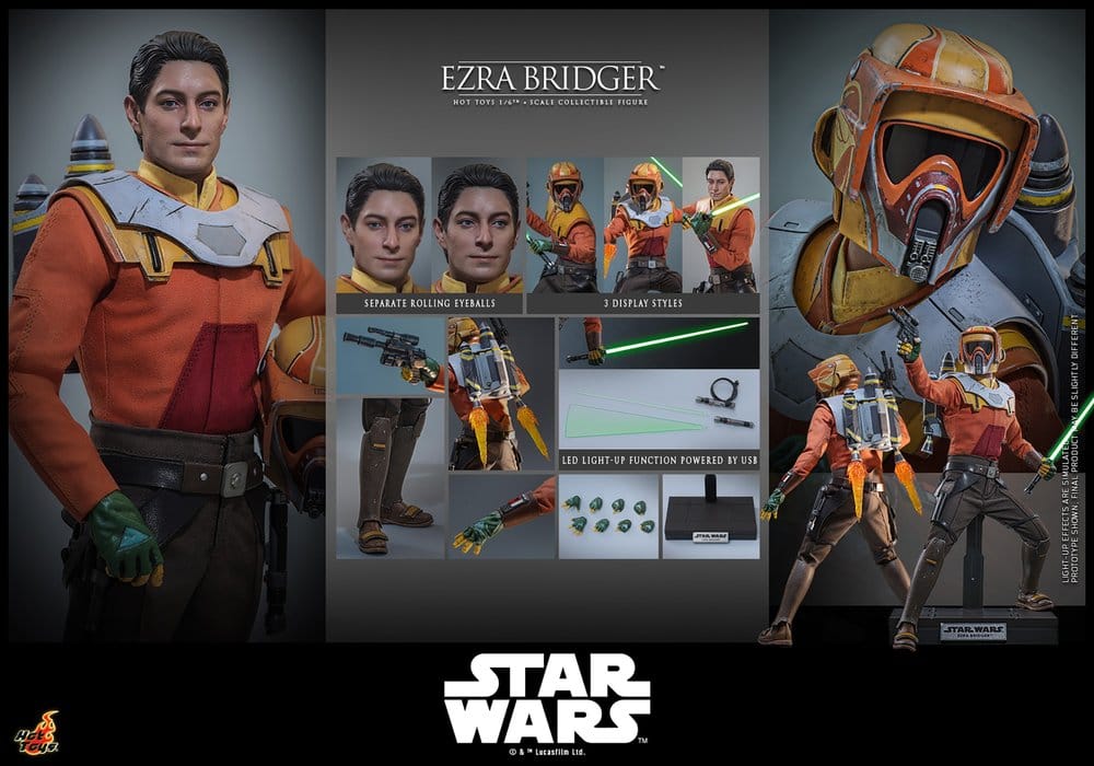 EZRA BRIDGER –  1/6 (HOT TOYS – STAR WARS: REBELS)