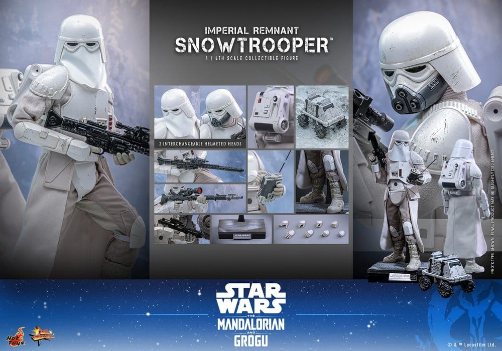 IMPERIAL REMNANT SNOWTROOPER – FIGURA 1/6 30 CM (HOT TOYS)