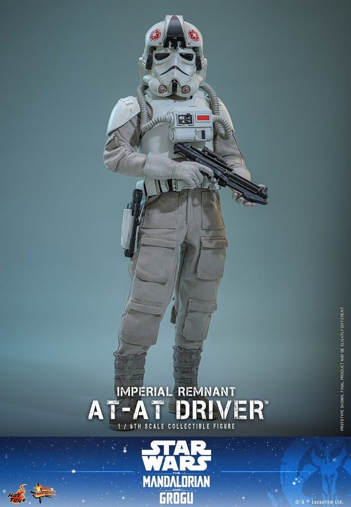 IMPERIAL REMNANT AT-AT DRIVER MOVIE MASTERPIECE 1/6 FIGURA 30 CM – HOT TOYS STAR WARS