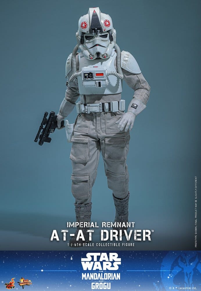 IMPERIAL REMNANT AT-AT DRIVER MOVIE MASTERPIECE 1/6 FIGURA 30 CM – HOT TOYS STAR WARS