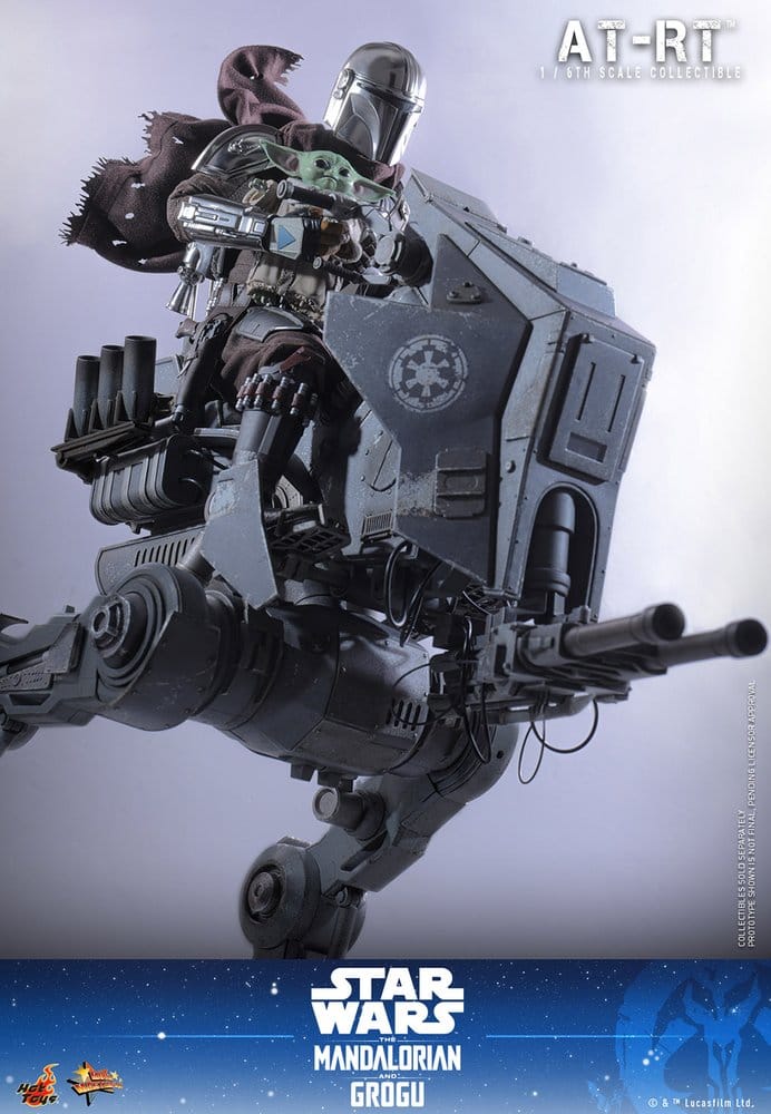 AT-RT DRIVER & AT-RT 1/6 (HOT TOYS – STAR WARS THE MANDALORIAN & GROGU)