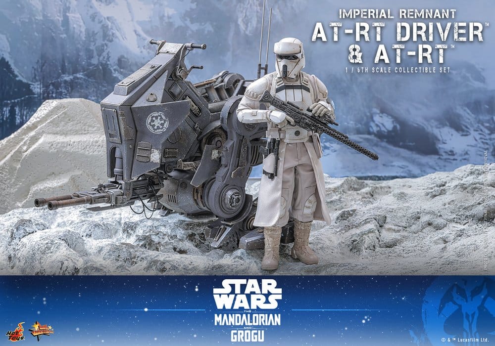 AT-RT DRIVER & AT-RT 1/6 (HOT TOYS – STAR WARS THE MANDALORIAN & GROGU)