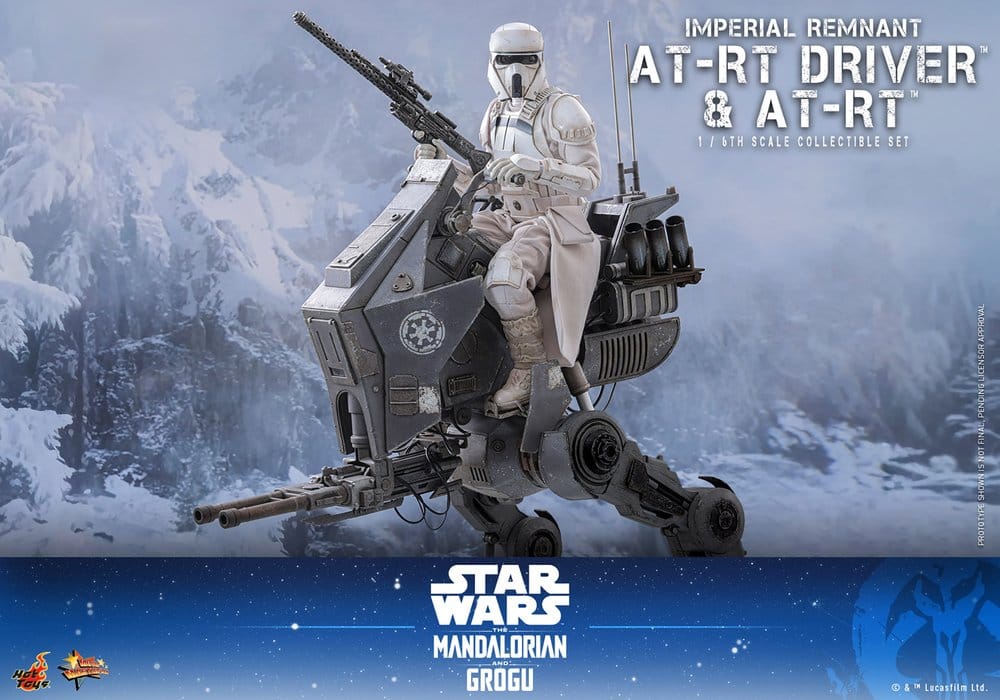 AT-RT DRIVER & AT-RT 1/6 (HOT TOYS – STAR WARS THE MANDALORIAN & GROGU)