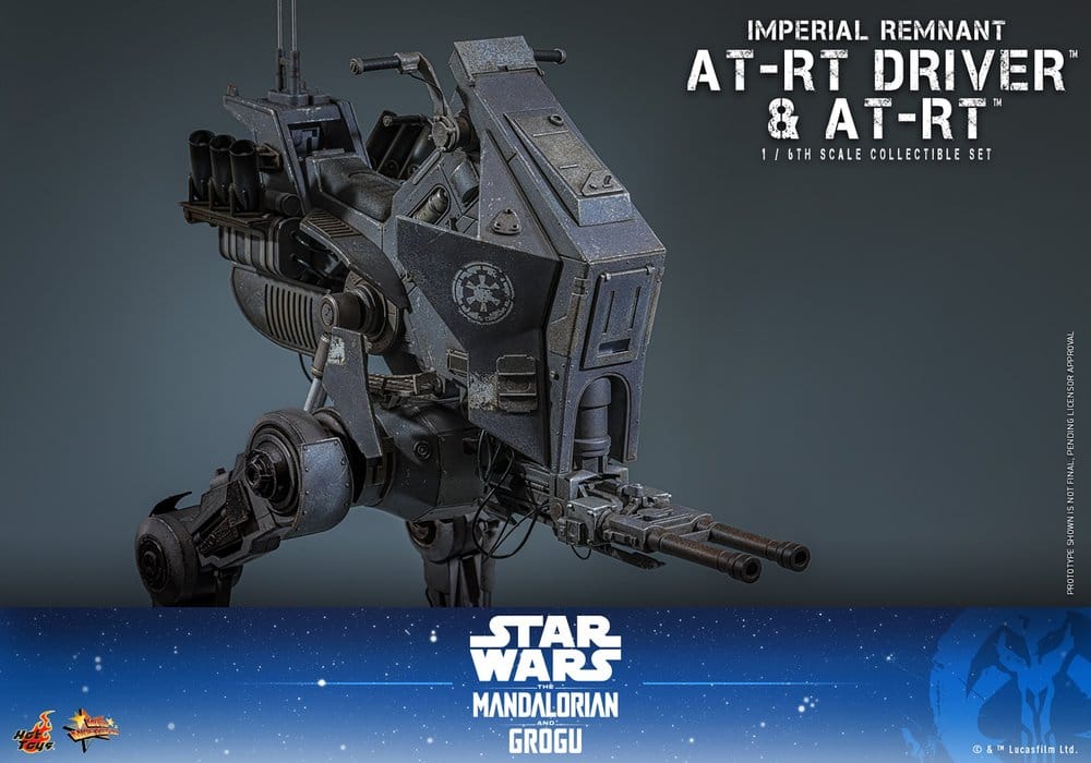 AT-RT DRIVER & AT-RT 1/6 (HOT TOYS – STAR WARS THE MANDALORIAN & GROGU)