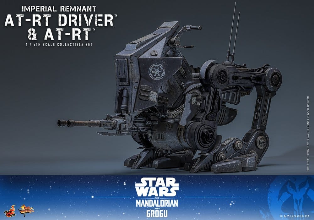 AT-RT DRIVER & AT-RT 1/6 (HOT TOYS – STAR WARS THE MANDALORIAN & GROGU)