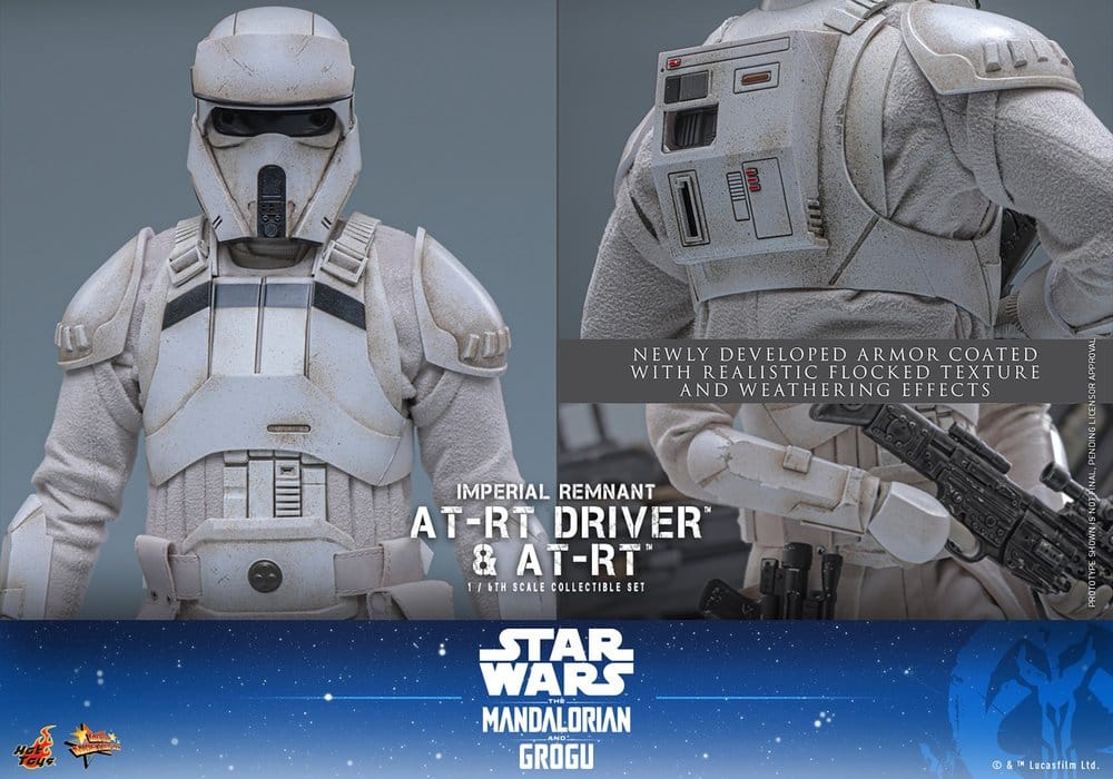 AT-RT DRIVER & AT-RT 1/6 (HOT TOYS – STAR WARS THE MANDALORIAN & GROGU)