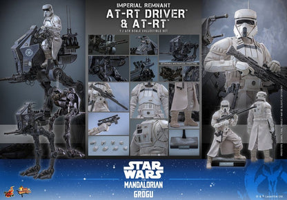 AT-RT DRIVER & AT-RT 1/6 (HOT TOYS – STAR WARS THE MANDALORIAN & GROGU)