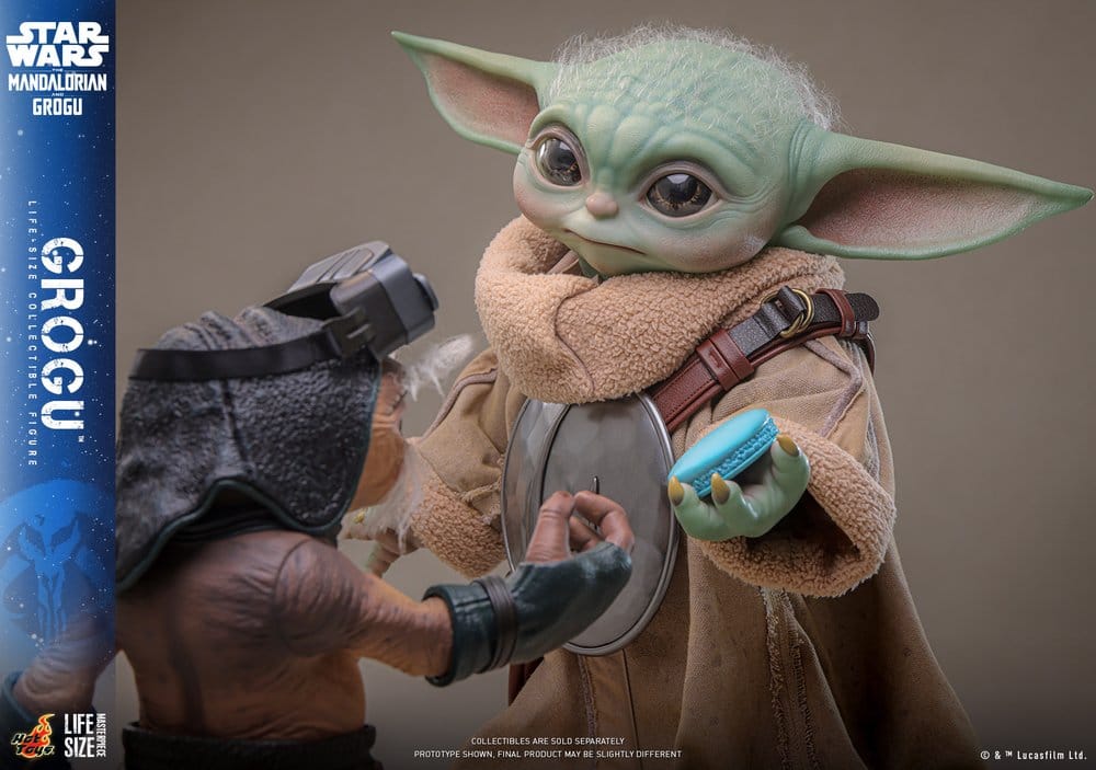GROGU FIGURA 1:1 38 CM HOT TOYS – THE MANDALORIAN STAR WARS