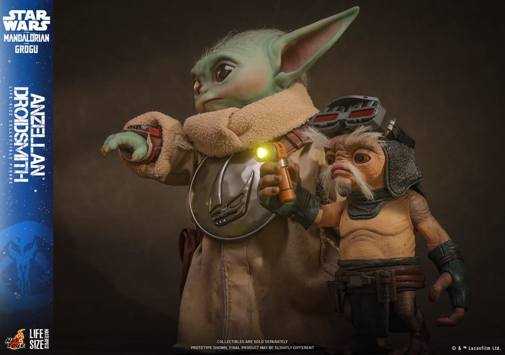 ANZELLAN DROIDSITH 27 CM - HOT TOYS – STAR WARS: THE MANDALORIAN & GROGU