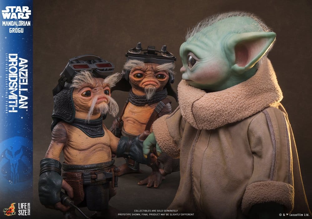 ANZELLAN DROIDSITH 27 CM - HOT TOYS – STAR WARS: THE MANDALORIAN & GROGU