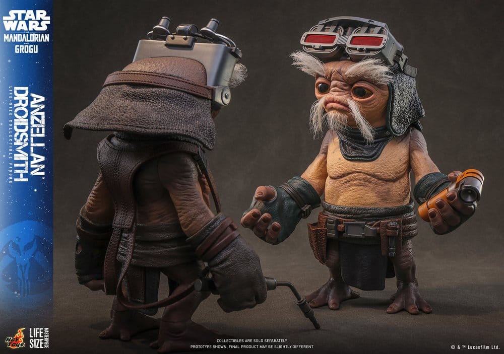 ANZELLAN DROIDSITH 27 CM - HOT TOYS – STAR WARS: THE MANDALORIAN & GROGU