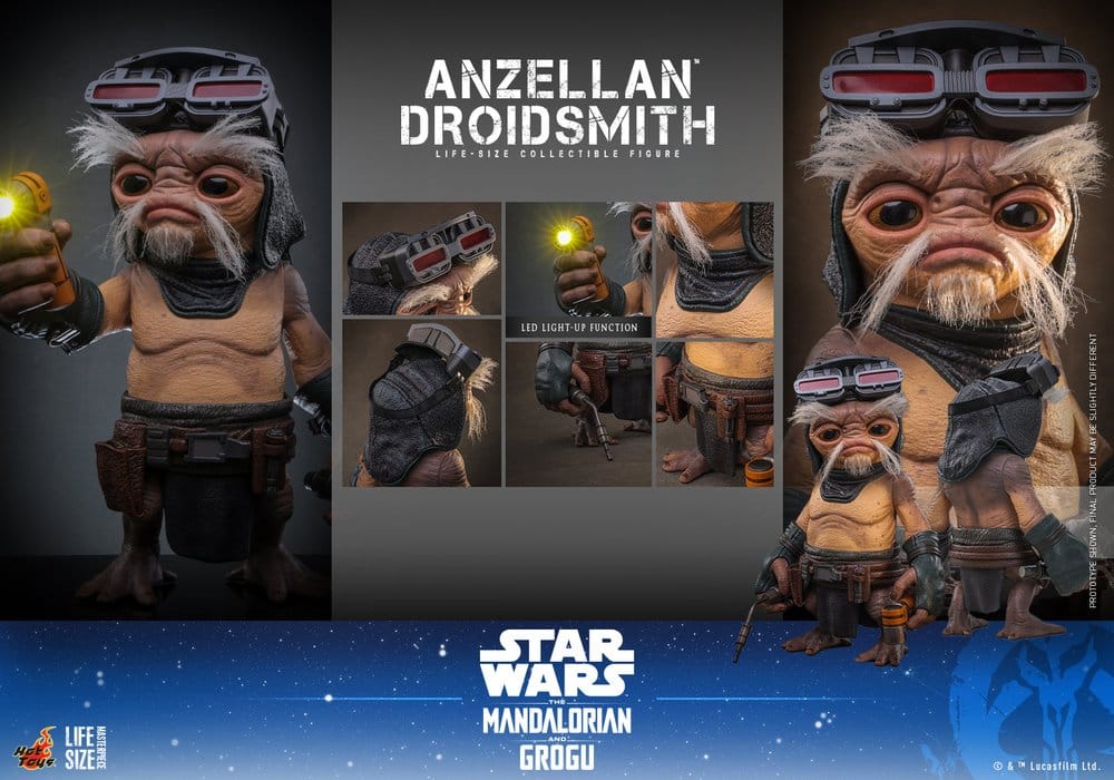 ANZELLAN DROIDSITH 27 CM - HOT TOYS – STAR WARS: THE MANDALORIAN & GROGU