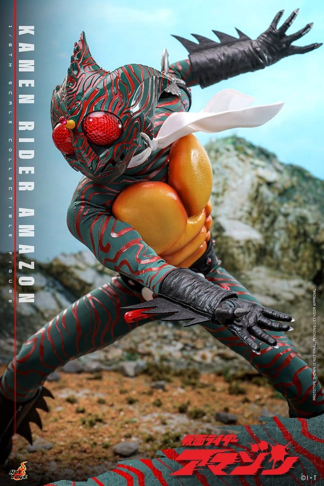 KAMEN RIDER AMAZON – FIGURA 1/6 30 CM (HOT TOYS – KAMEN RIDER AMAZON)