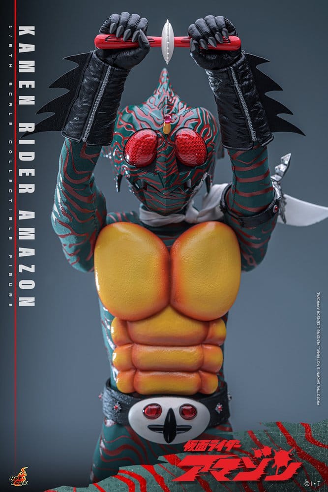 KAMEN RIDER AMAZON – FIGURA 1/6 30 CM (HOT TOYS – KAMEN RIDER AMAZON)