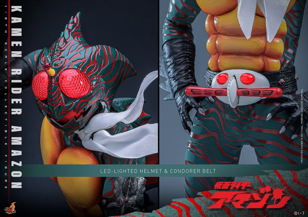 KAMEN RIDER AMAZON – FIGURA 1/6 30 CM (HOT TOYS – KAMEN RIDER AMAZON)