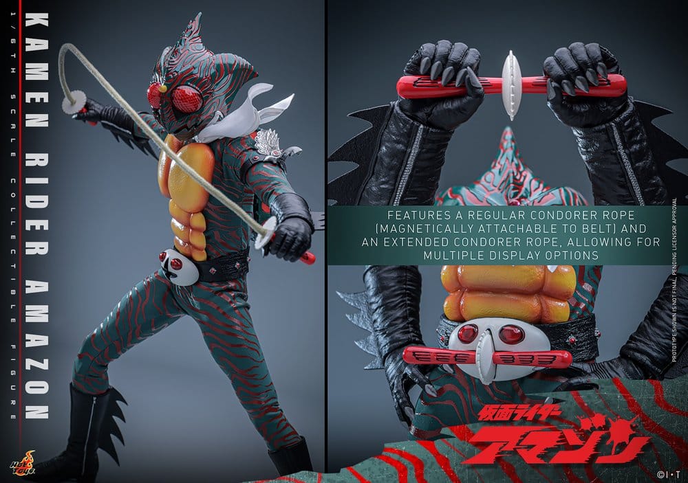 KAMEN RIDER AMAZON – FIGURA 1/6 30 CM (HOT TOYS – KAMEN RIDER AMAZON)
