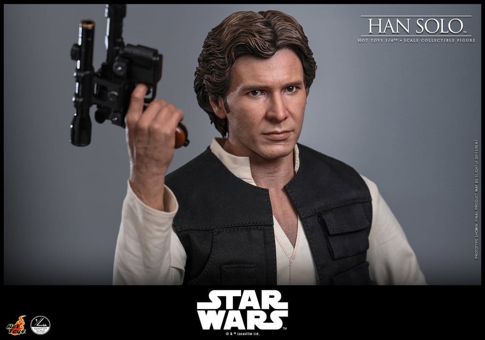 HAN SOLO – FIGURA 1/4 46 CM (STAR WARS EPISODE IV – HOT TOYS)