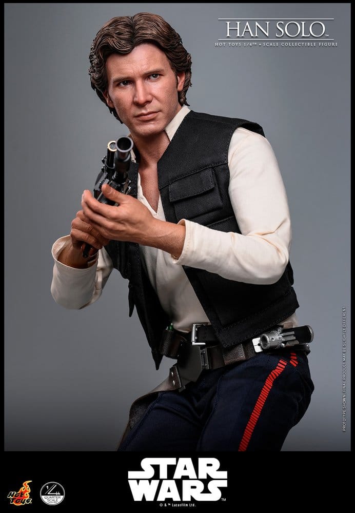 HAN SOLO – FIGURA 1/4 46 CM (STAR WARS EPISODE IV – HOT TOYS)