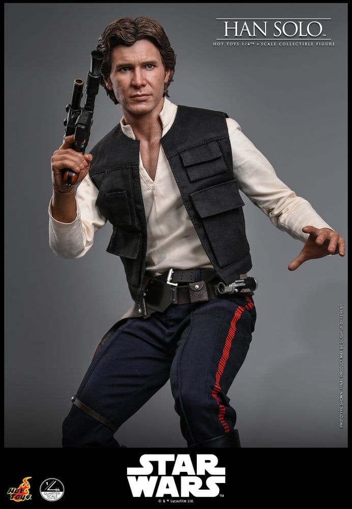 HAN SOLO – FIGURA 1/4 46 CM (STAR WARS EPISODE IV – HOT TOYS)