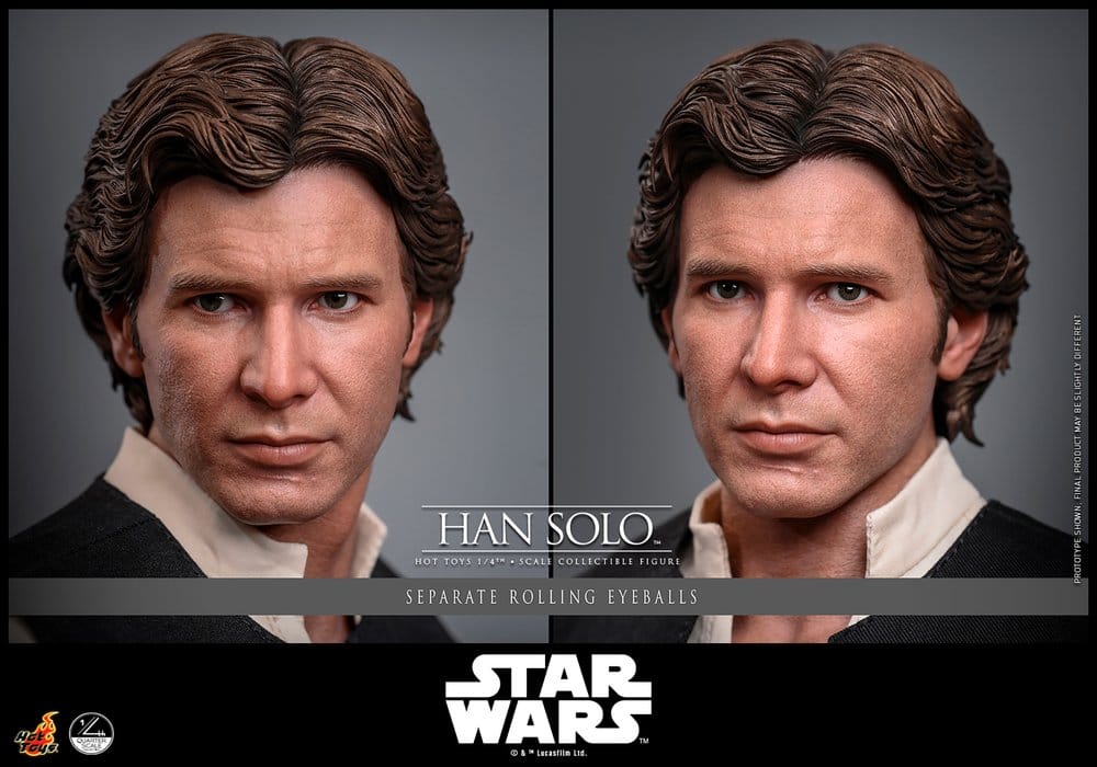 HAN SOLO – FIGURA 1/4 46 CM (STAR WARS EPISODE IV – HOT TOYS)