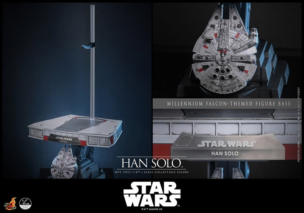 HAN SOLO – FIGURA 1/4 46 CM (STAR WARS EPISODE IV – HOT TOYS)