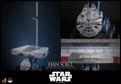 HAN SOLO – FIGURA 1/4 46 CM (STAR WARS EPISODE IV – HOT TOYS)