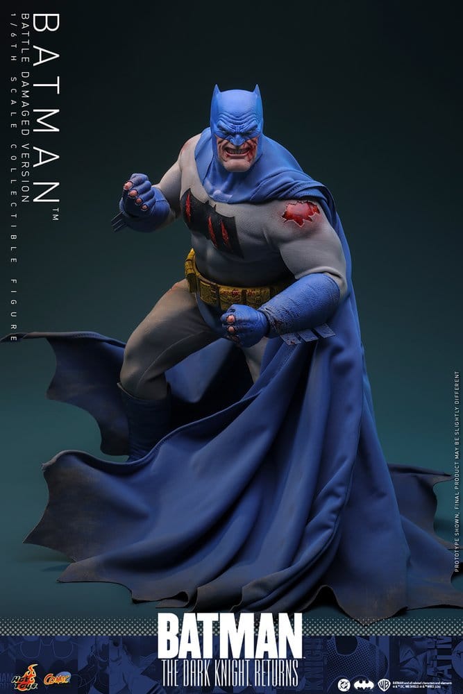 BATMAN – THE DARK KNIGHT RETURNS COMIC 1/6 (BATTLE DAMAGED VERSION) HOT TOYS – DC COMICS