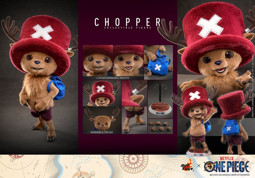 ONE PIECE COLLECTIBLE FIGURE - CHOPPER 49 CM (HOT TOYS)