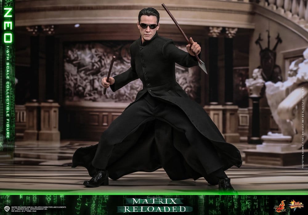 NEO – FIGURA 1/6 MOVIE MASTERPIECE 31 CM (HOT TOYS – MATRIX RELOADED)