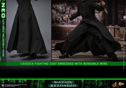 NEO – FIGURA 1/6 MOVIE MASTERPIECE 31 CM (HOT TOYS – MATRIX RELOADED)
