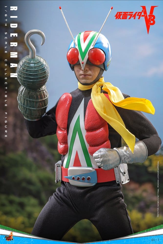 KAMEN RIDER RIDERMAN - HOT TOYS – KAMEN RIDER V3