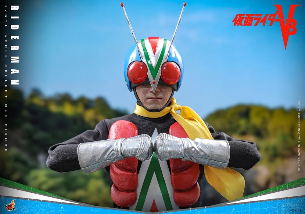 KAMEN RIDER RIDERMAN - HOT TOYS – KAMEN RIDER V3