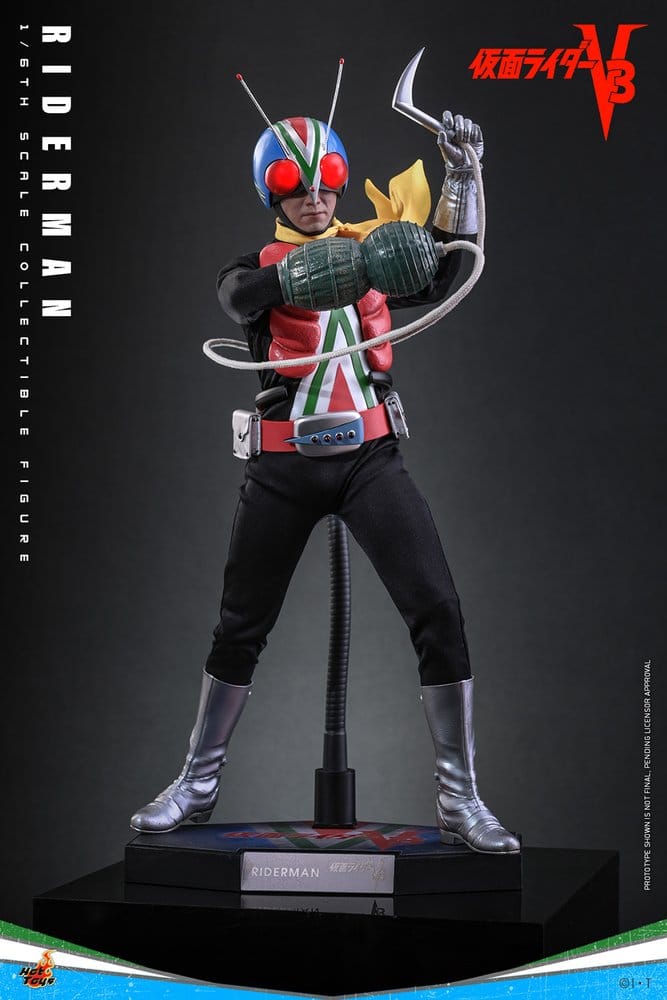 KAMEN RIDER RIDERMAN - HOT TOYS – KAMEN RIDER V3