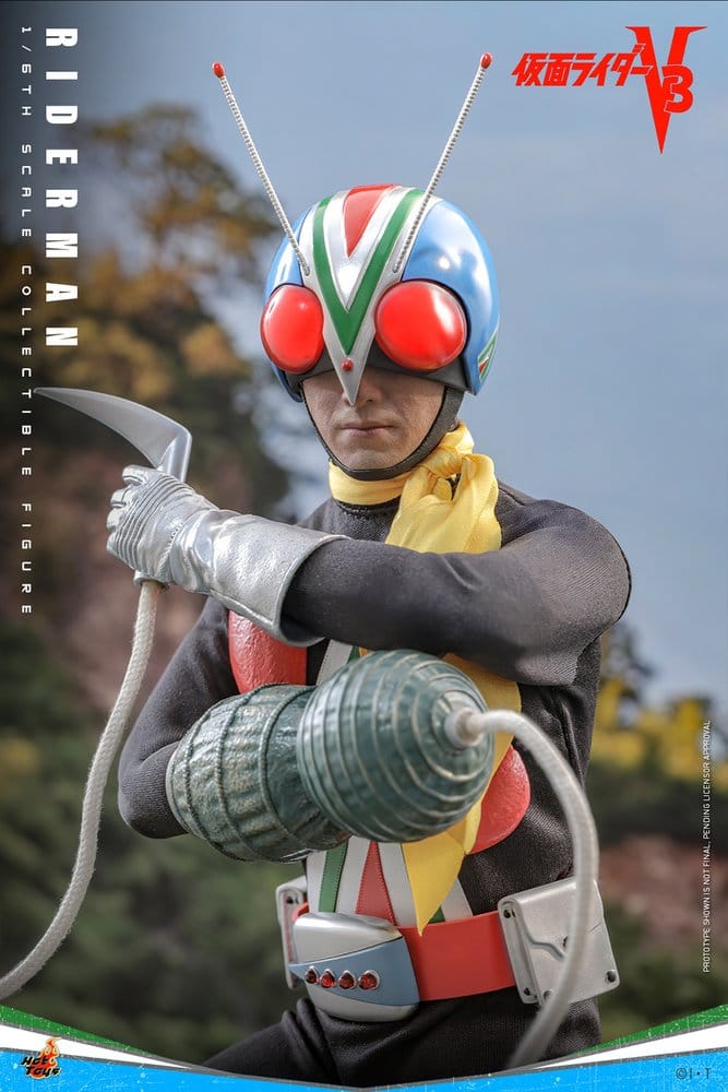 KAMEN RIDER RIDERMAN - HOT TOYS – KAMEN RIDER V3