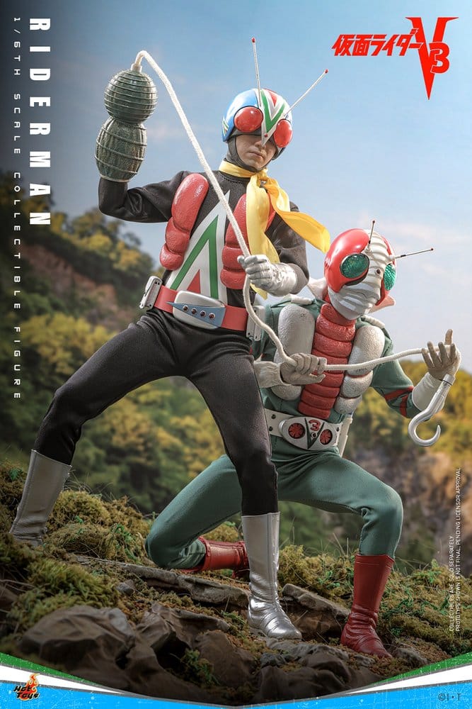 KAMEN RIDER RIDERMAN - HOT TOYS – KAMEN RIDER V3