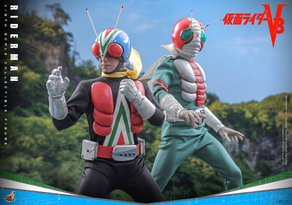 KAMEN RIDER RIDERMAN - HOT TOYS – KAMEN RIDER V3