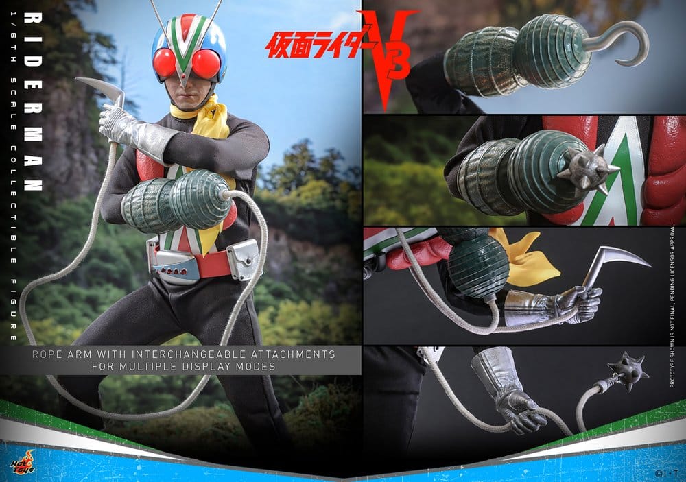 KAMEN RIDER RIDERMAN - HOT TOYS – KAMEN RIDER V3