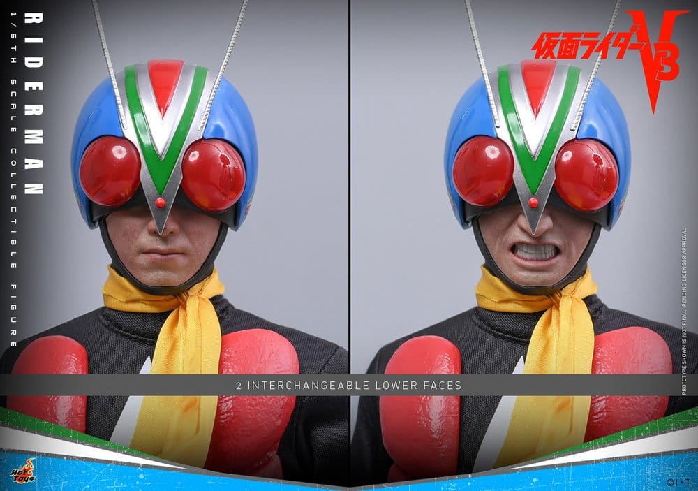 KAMEN RIDER RIDERMAN - HOT TOYS – KAMEN RIDER V3